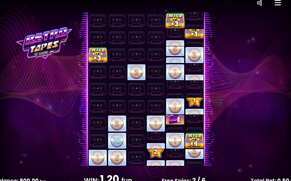 Top Charts Feature: Freispiele nach dem Auslösen im Raster